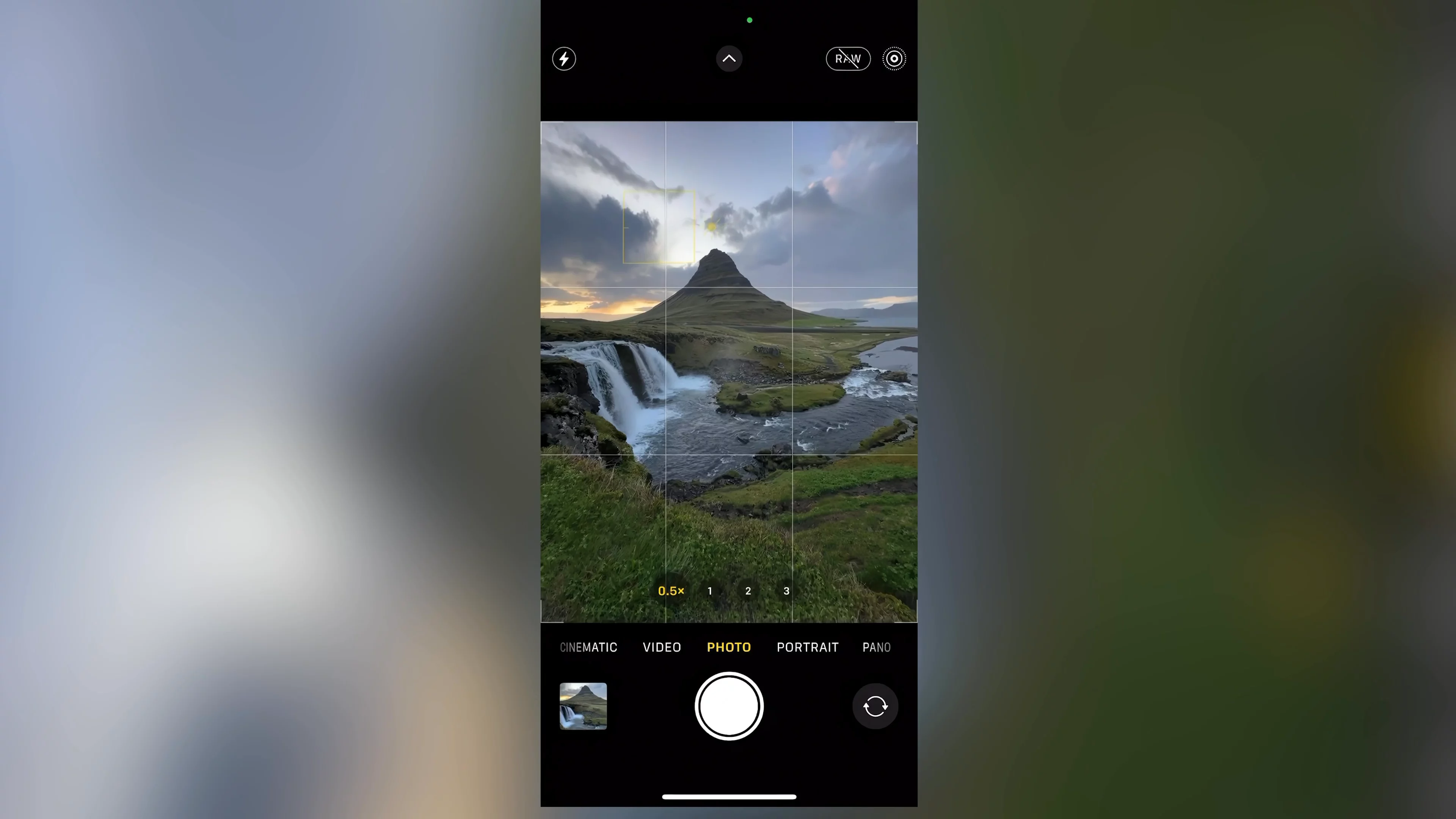 iPhone: Shooting An Icelandic Waterfall