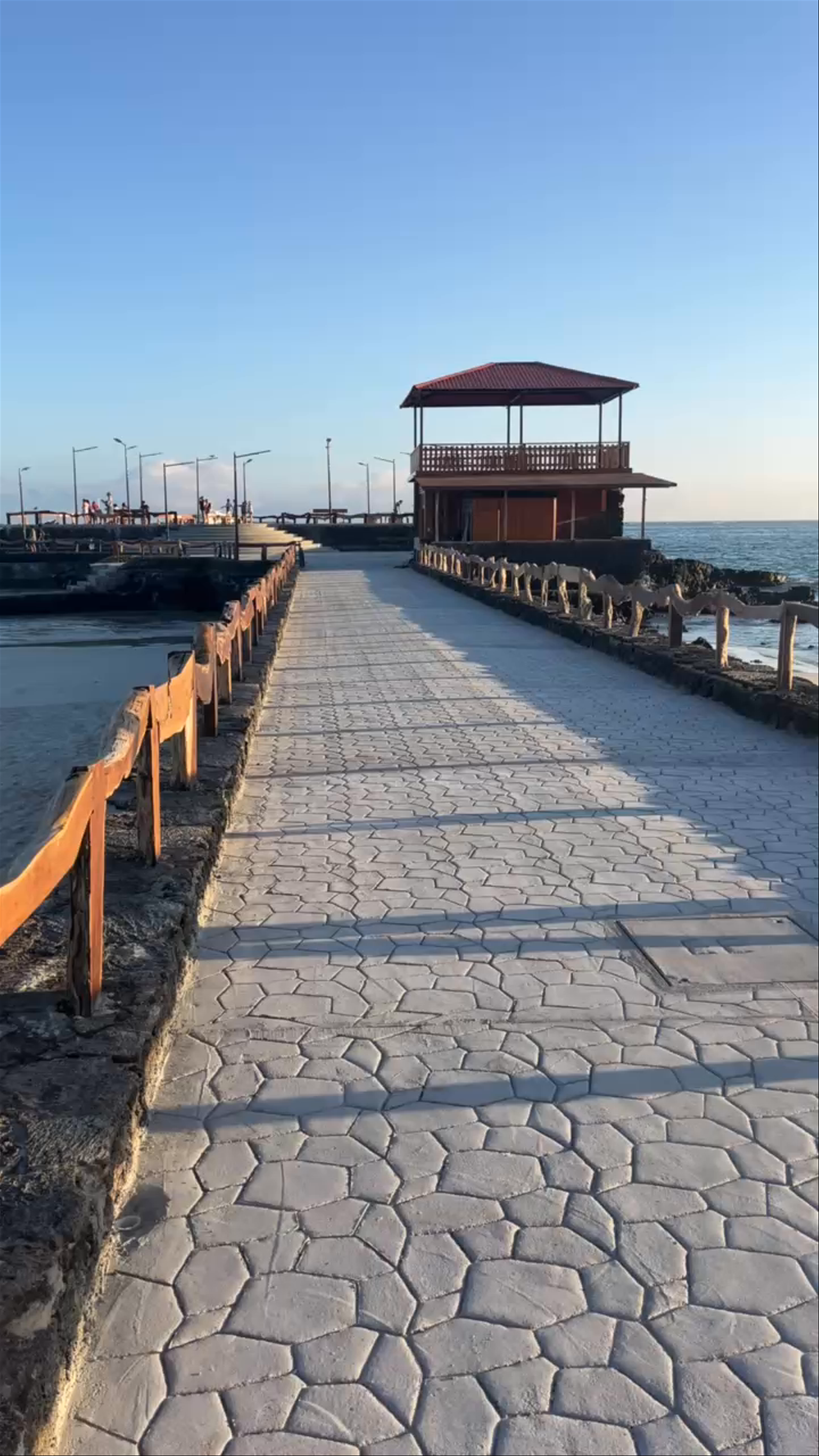 Sunset Serenity at Malecón de Puerto Villamil, Galápagos Islands