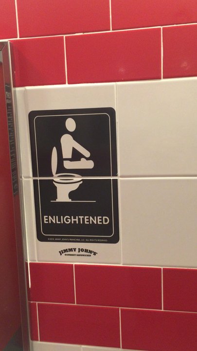 Jimmy John's - The bathroom art is hilarious. You'll have to come in to see the rest. - Sandwiches Near Me - Burley, Idaho