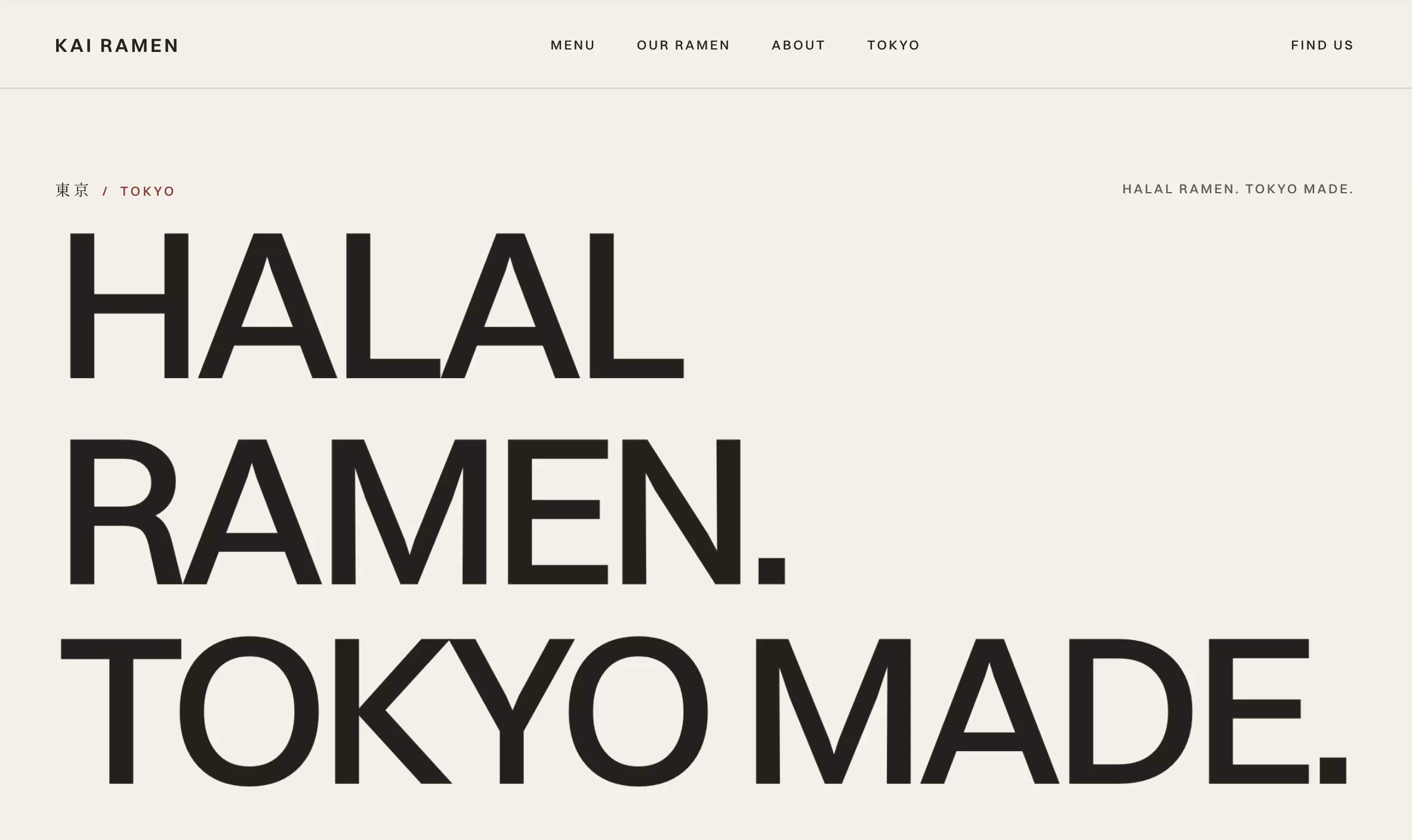 Halal Ramen Page
