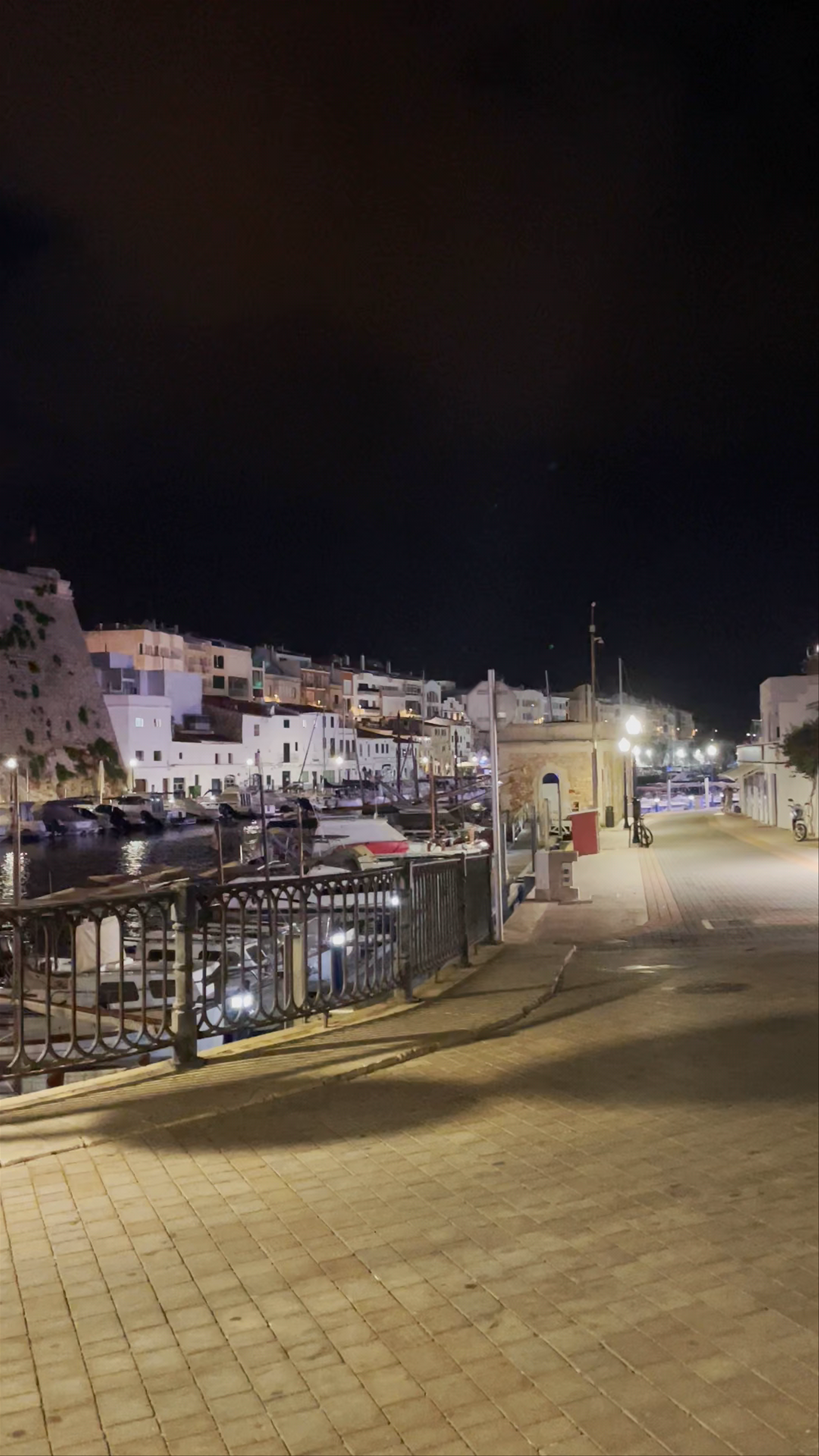 Puerto de Ciudadela de Menorca at Night: Magical Harbor Walk