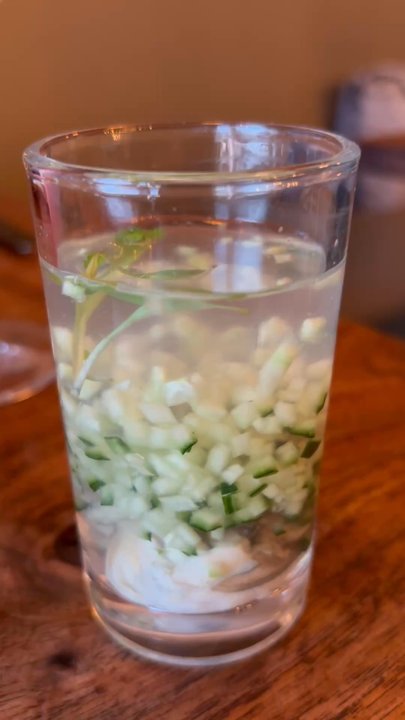 King Falafel - Vodka oyster shooter - Mediterranean Near Me - Sebastopol, California