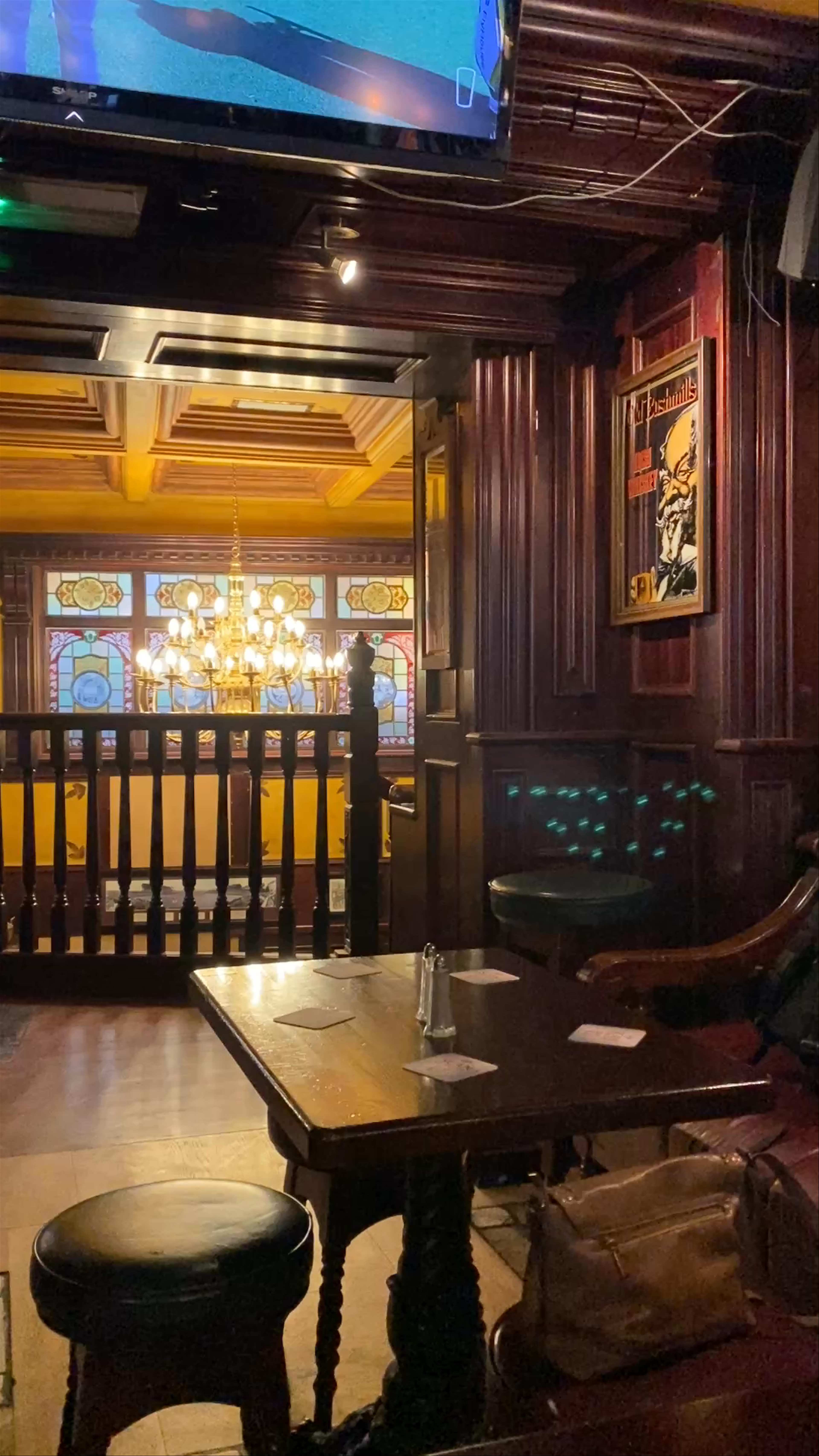 Cozy Traditional Irish Pub Interior at O'Neills, Dublin