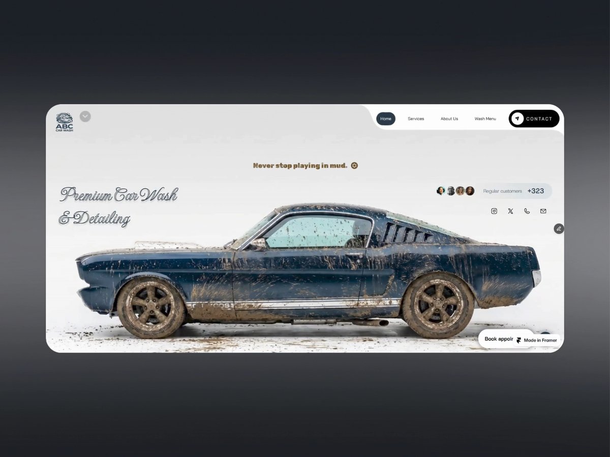 Car Wash & Detailing design