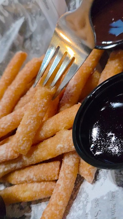 The Haven - The Funnel Cake Fries dessert. - Comfort Food Near Me - Roanoke, Virginia
