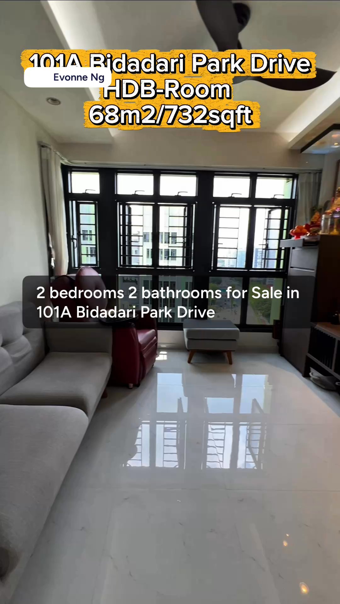 3 Room (3A) HDB for Sale in  101A Bidadari Park Drive - Image 13