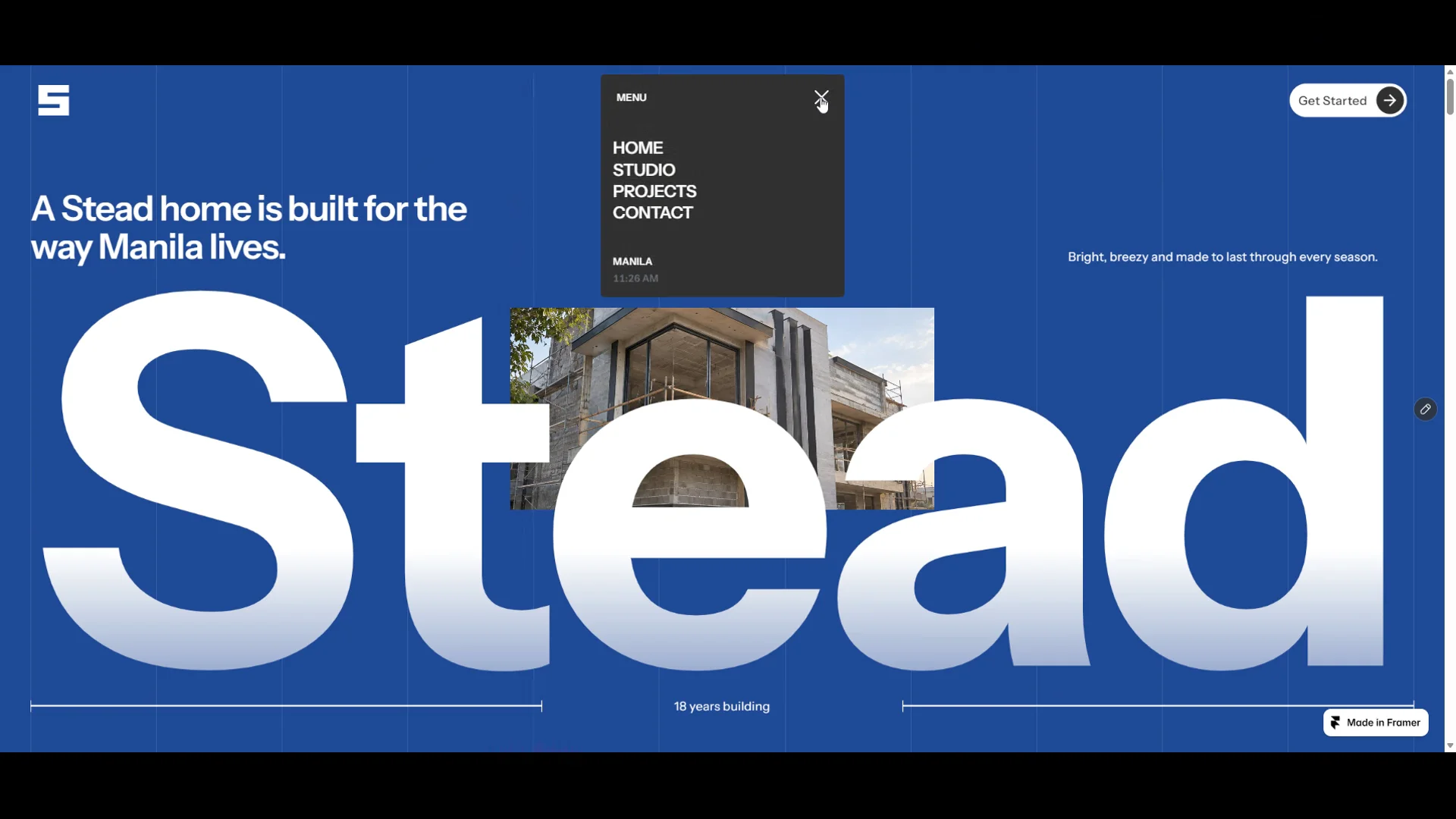 Sneak peek! 👁️✨Currently putting the final touches on my 11th Framer template. Dropping soon... Blue or Green? What do you think?
