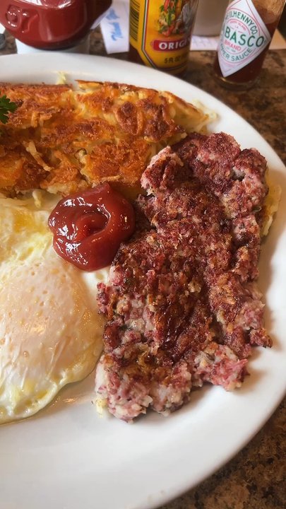 Ed's Place - Love some of that corned beef and eggs. - New American Near Me - Glendora, California