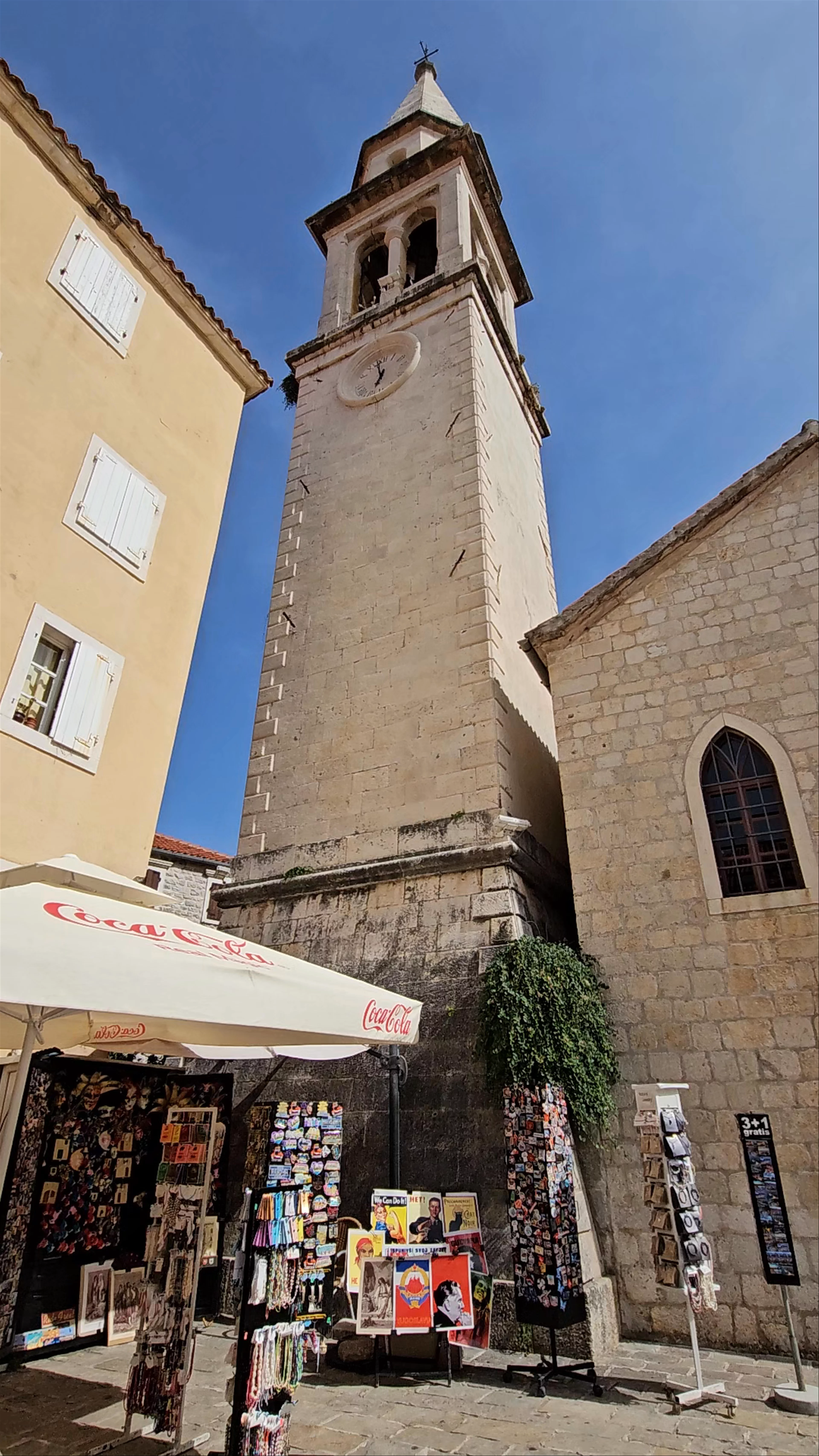 The Church of Sveti Ivan (St. John), Budva, Montenegro