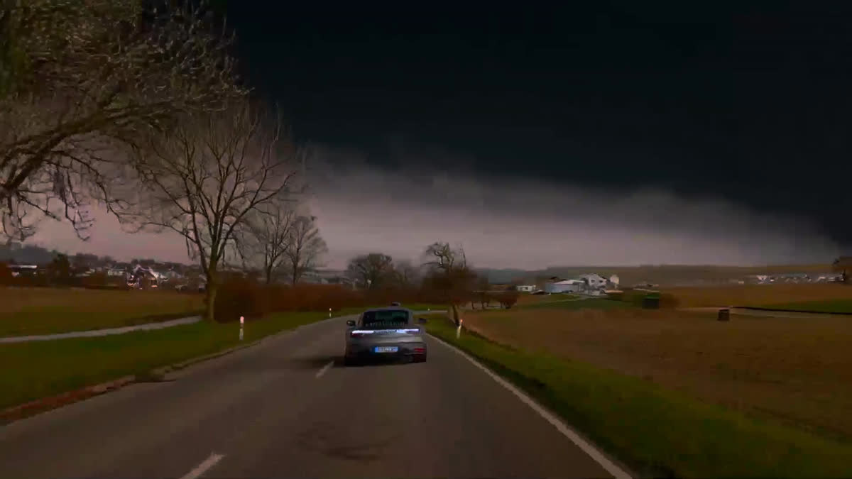 Synthetic scene variations from Porsche's raw driving scenes