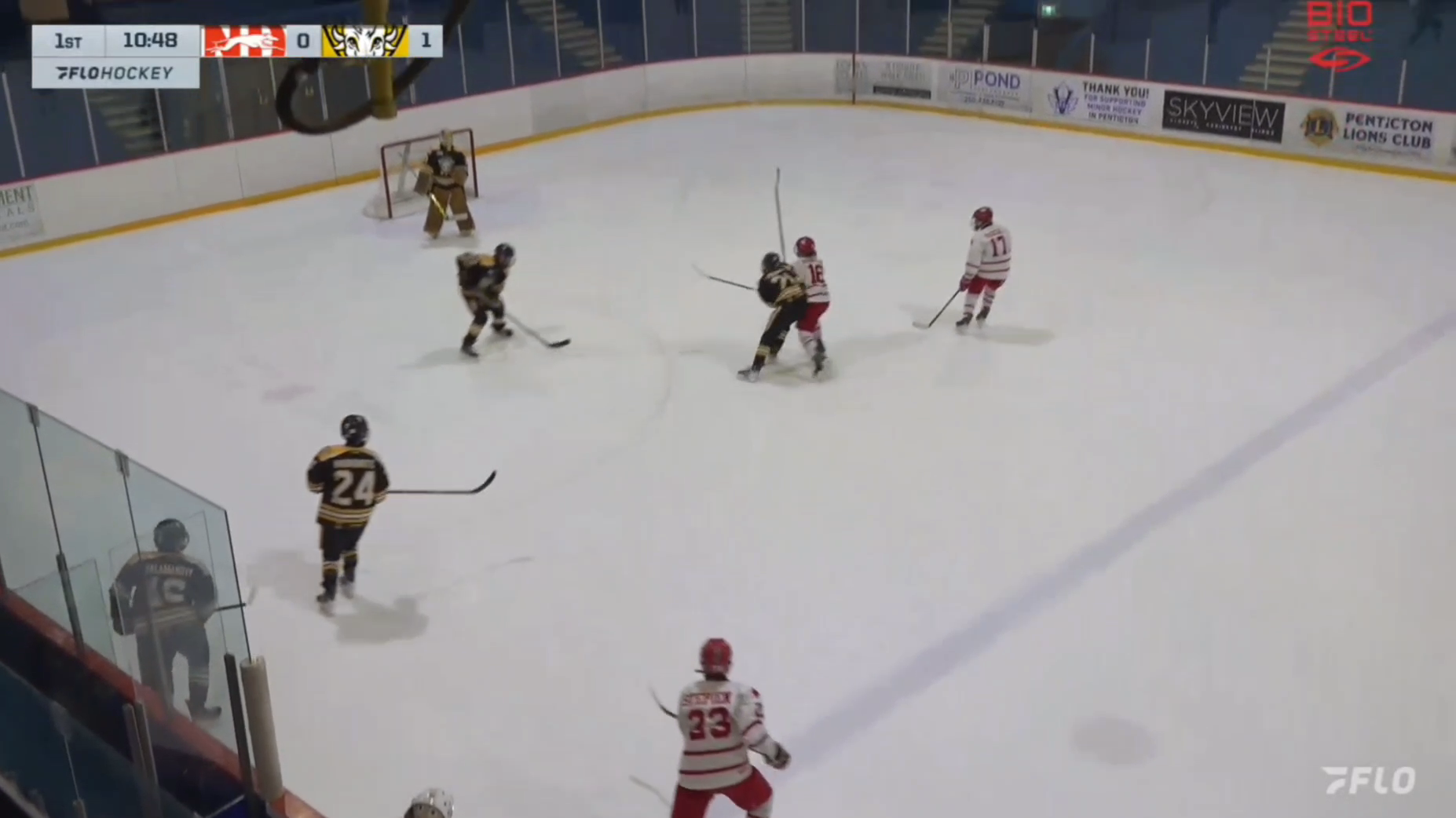 Clean & Controlled Breakout at CSSHL Playoffs in Penticton, BC
