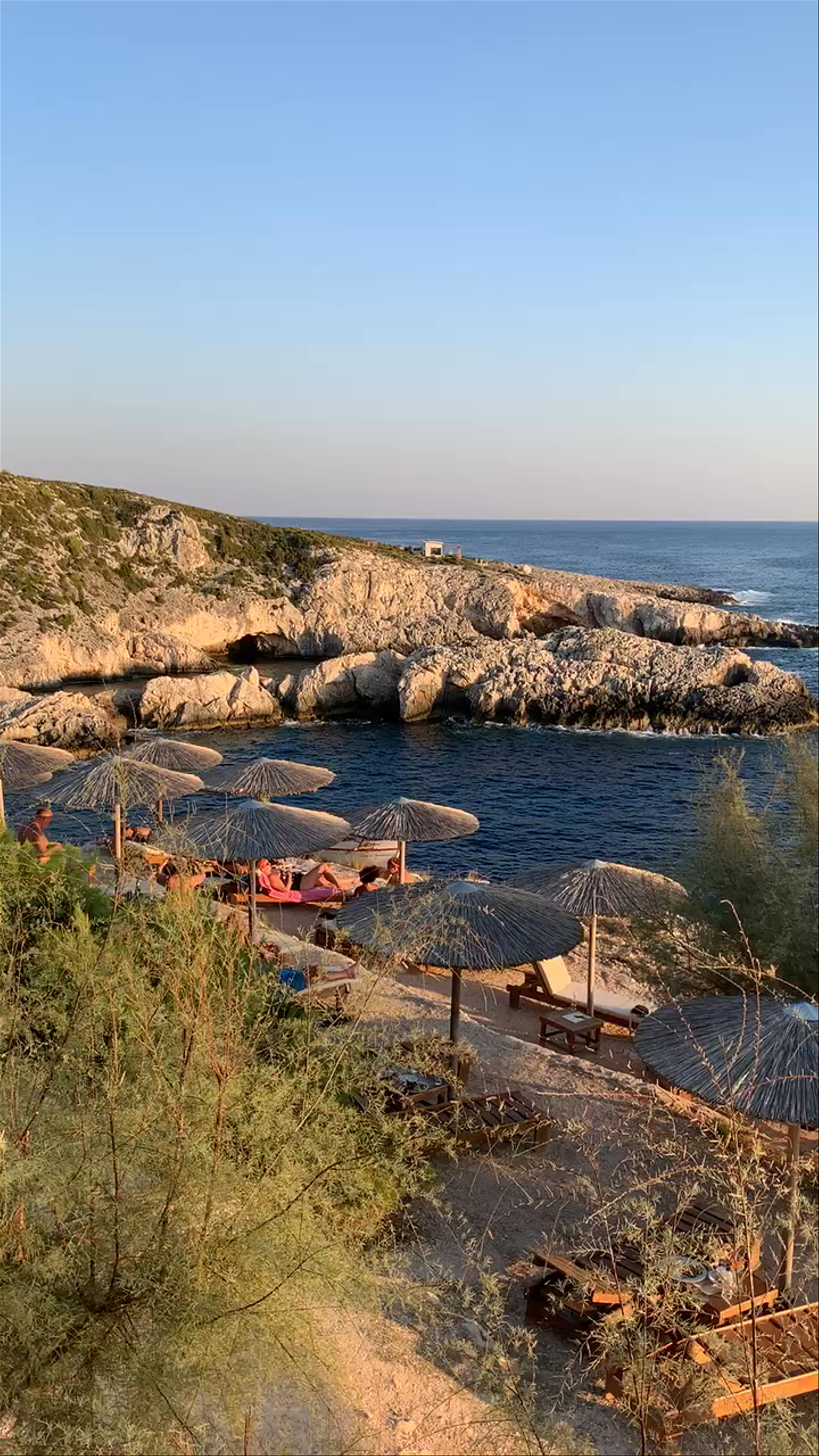 Sunset Serenity at Porto Limnionas Tavern, Zakynthos