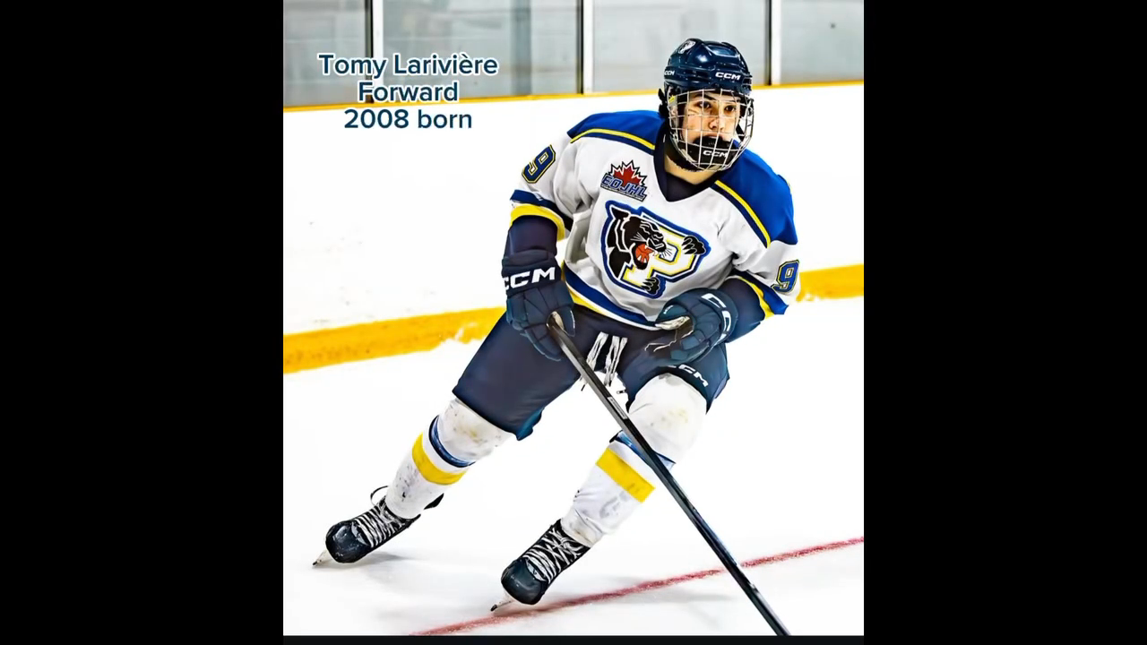 Tomy Larivière: Embrun Panthers Highlight Reel - Goals & Defensive Mastery