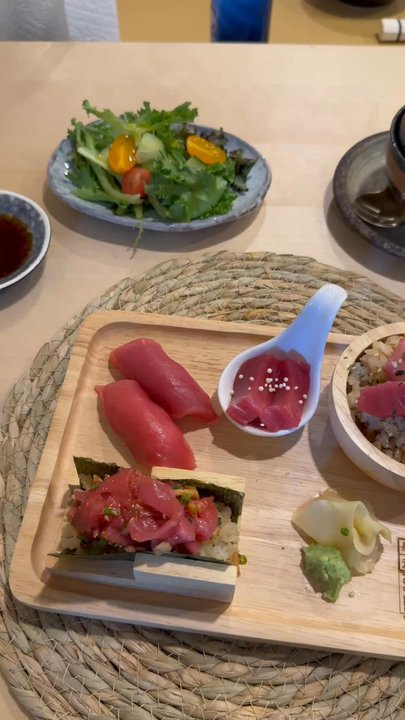 Mimoto - Lunch menu pre-set: Bluefin tuna set - Japanese Near Me - Naples, Florida