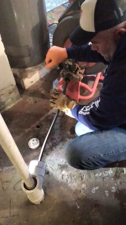FreeFlow Environmental - Snaking the line. - Plumbing Near Me - Valparaiso, Indiana