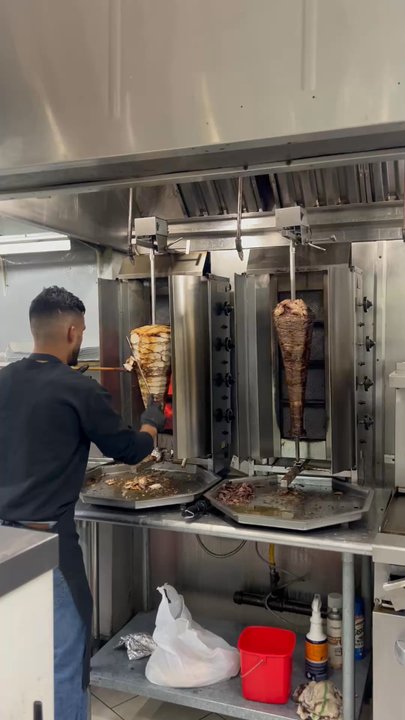 Levant Shawarma - Shawarma fresh off the slicer - Mediterranean Near Me - Cleveland, Ohio