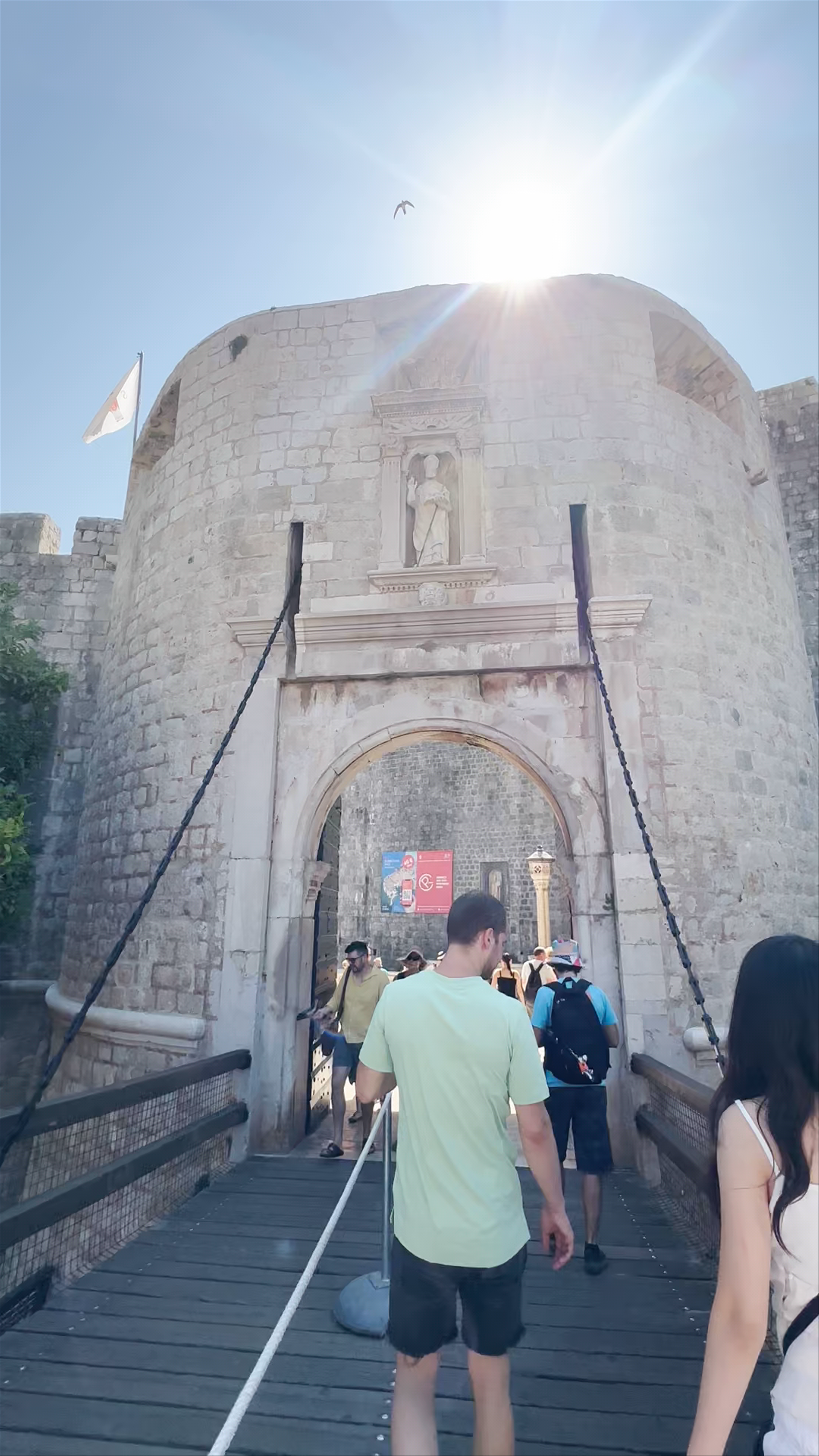 Dubrovnik porta pile