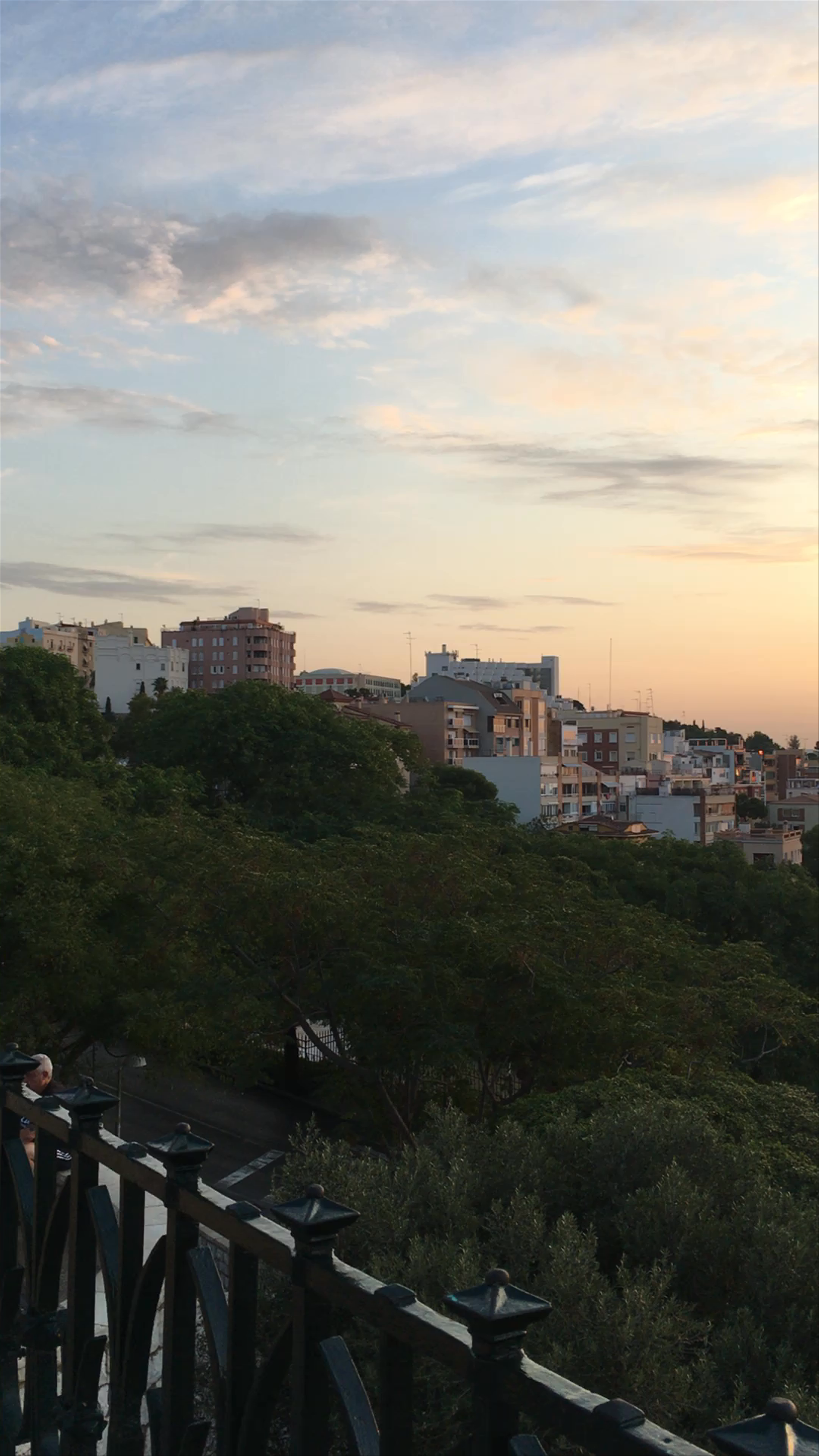 Sunrise from Balcó del Mediterrani