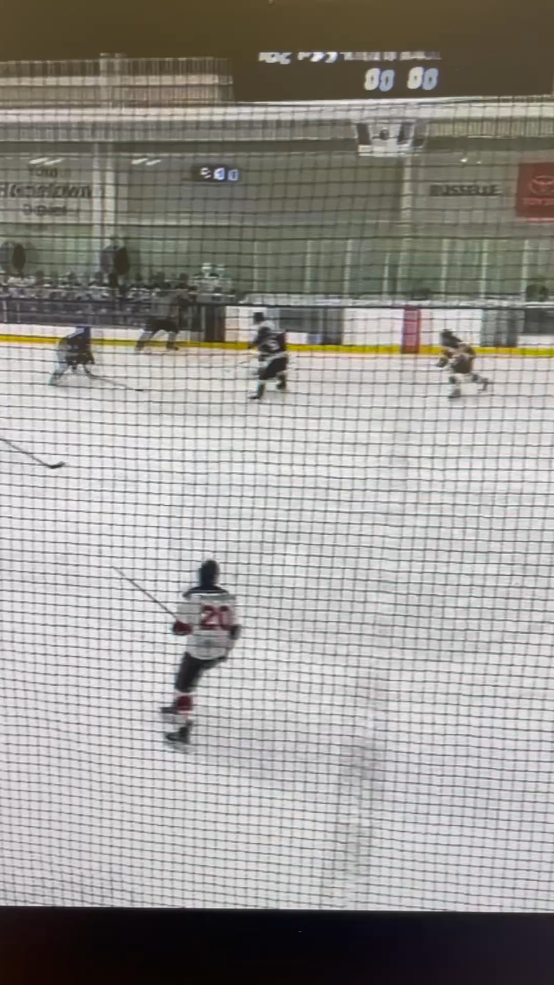 Cayne Goulet's Thunderous Hit at the Blue Line | Northshore White Caps
