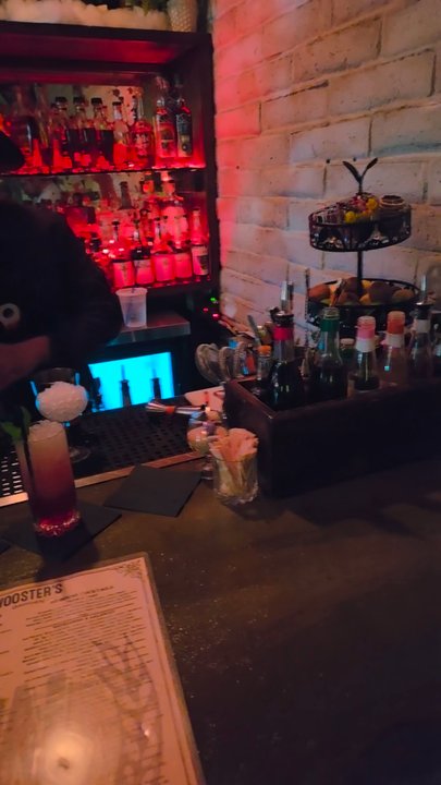 Wooster's Garden - Inside bar area - Cocktail Bars Near Me - Houston, Texas