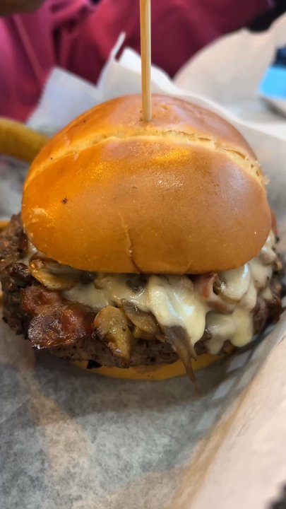 Boulder’s Bar & Grill - Mushroom Swiss burger - Salad Near Me - High Point, North Carolina