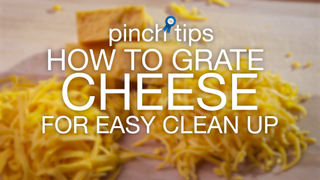 How to Grate Cheese for Easy Clean Up How to Grate Cheese for Easy Clean Up