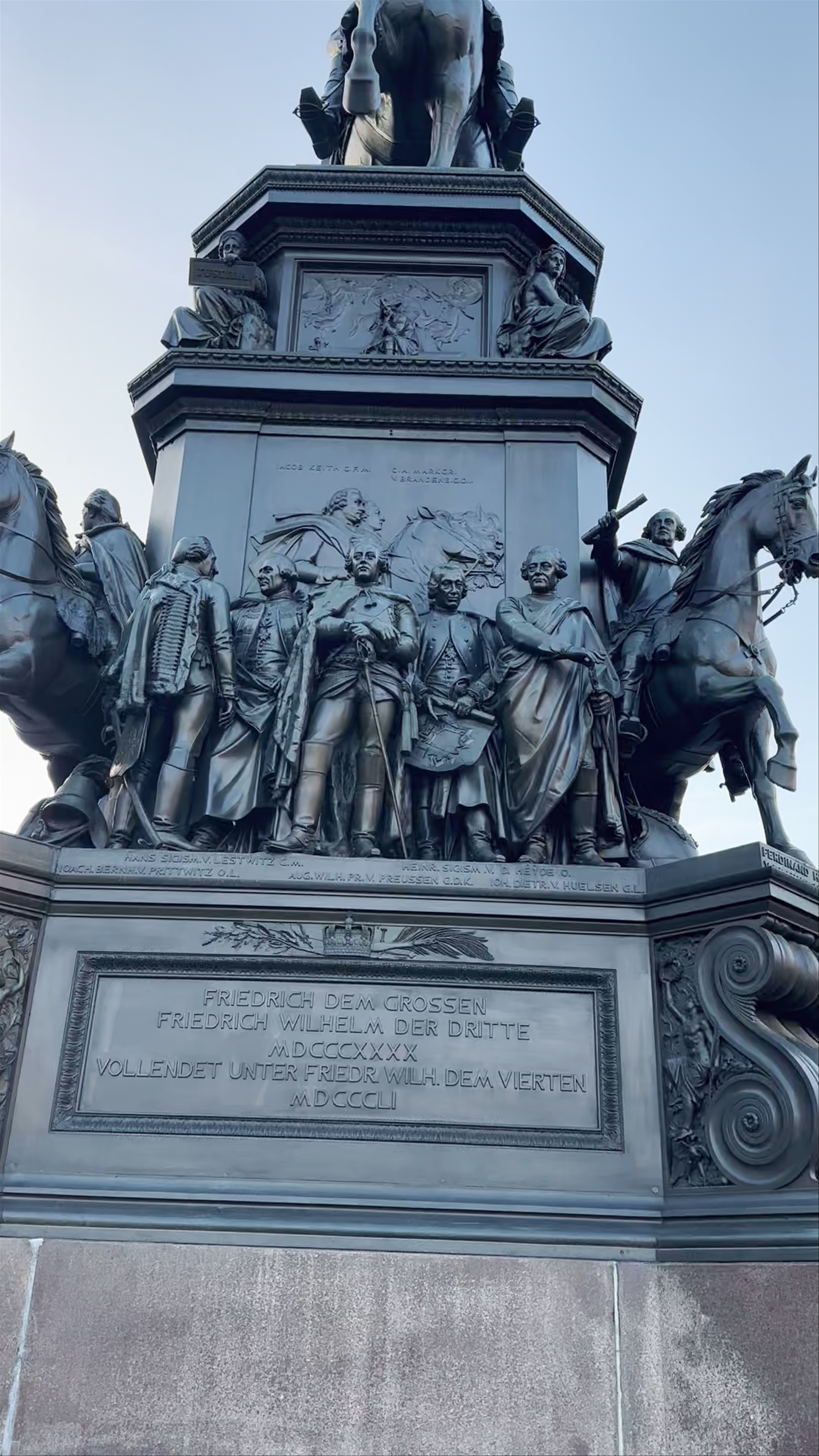 Equestrian statue of King Friedrich II. of Prussia