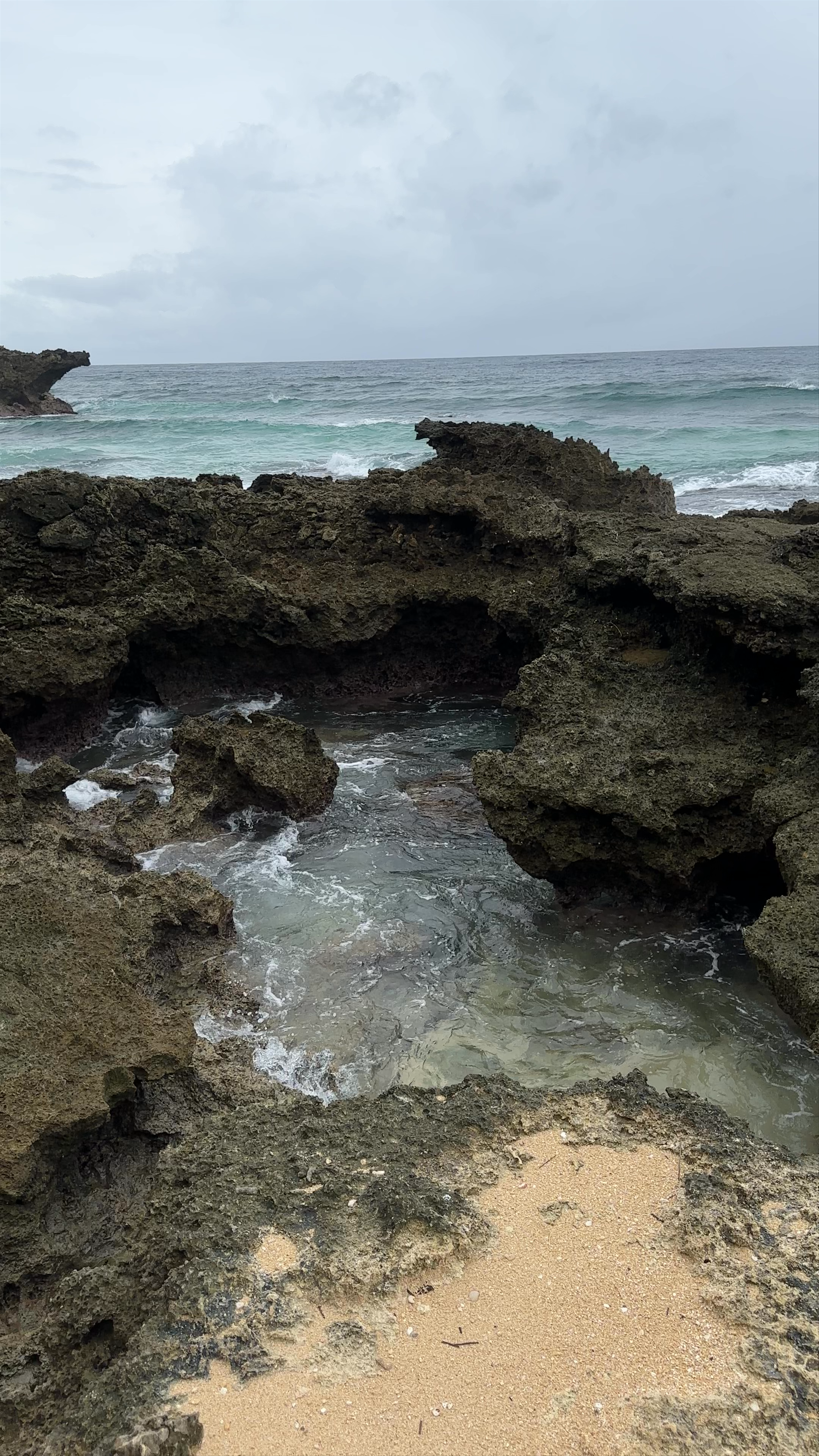 Rock Formation View Beach