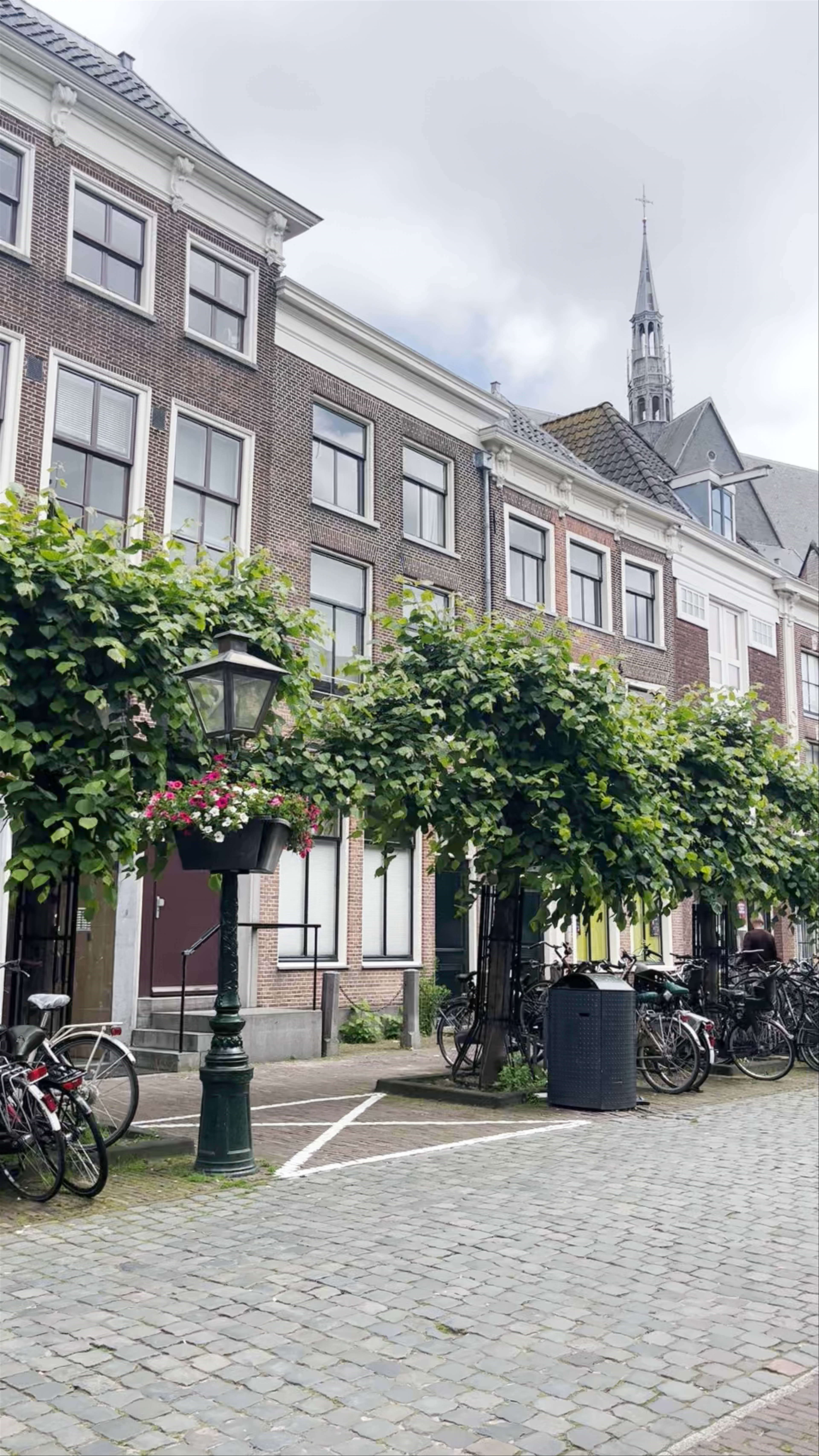 Strolling Through Historic Hooglandse Kerk Street in Leiden