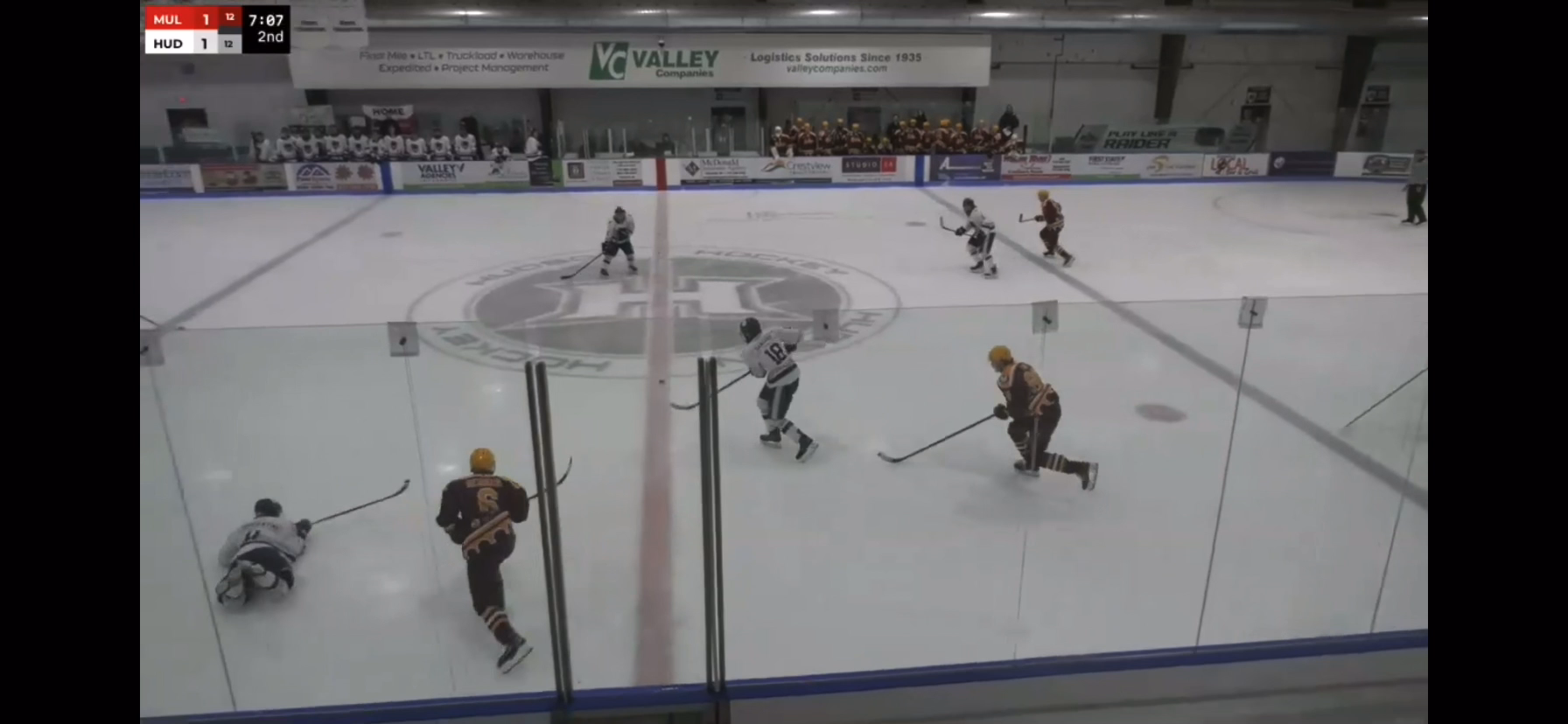 Goal off the rush