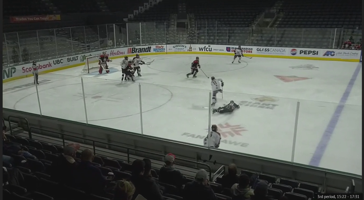 Evan White's Incredible PK Sacrifice: Diving for the Puck!