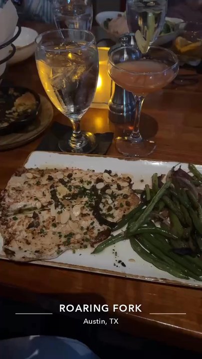 Roaring Fork - Delicious Rainbow Trout - New American Near Me - Austin, Texas