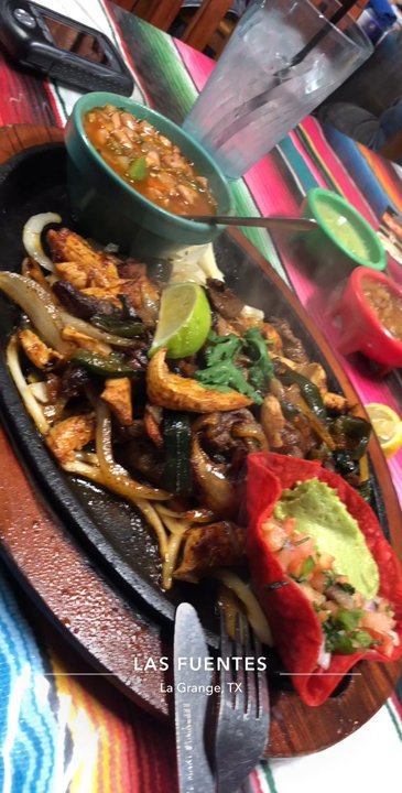 Las Fuentes - Mixed Fajitas - Mexican Near Me - La Grange, Texas