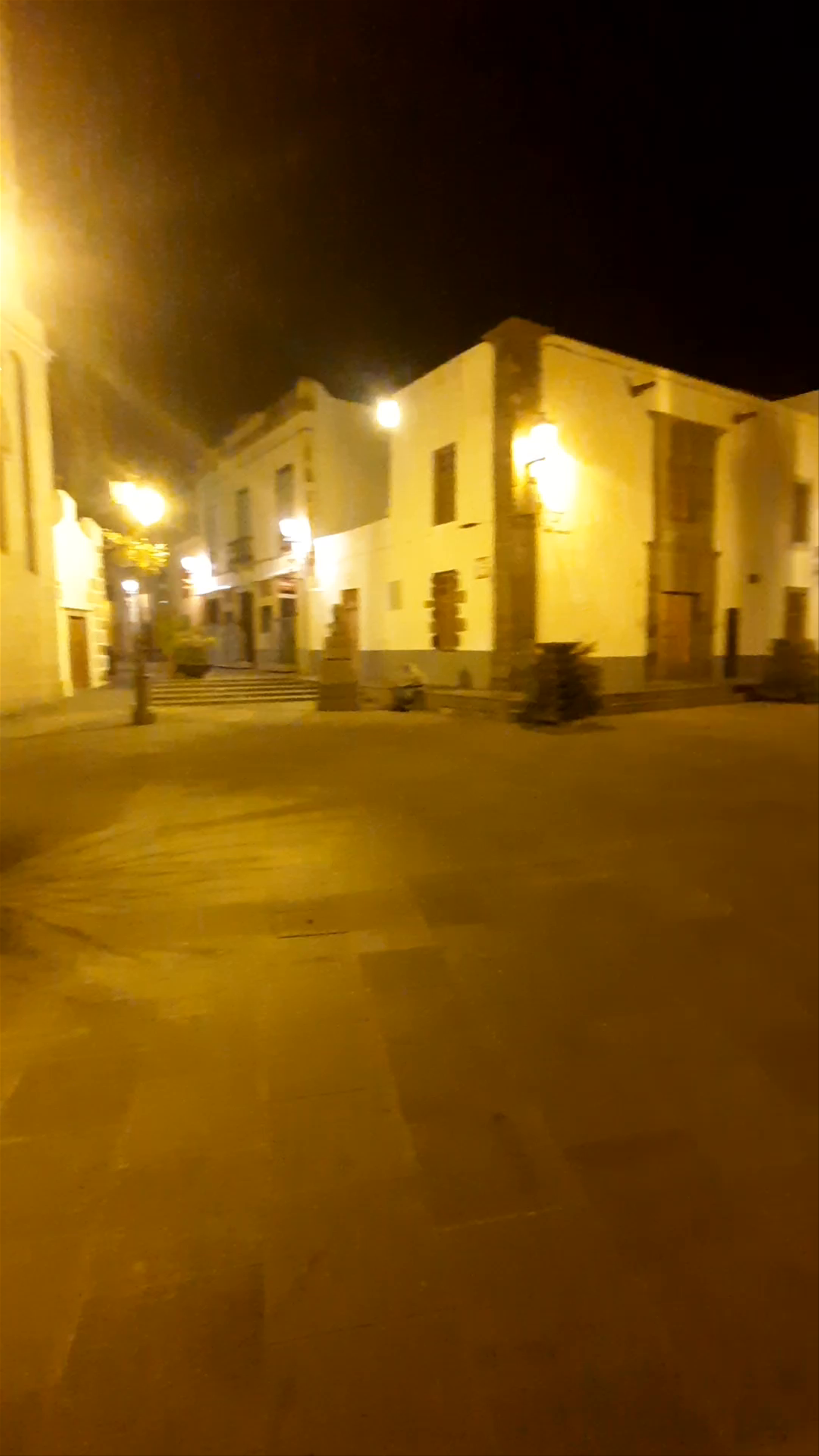Nighttime Serenity at Basílica de San Juan Bautista, Telde