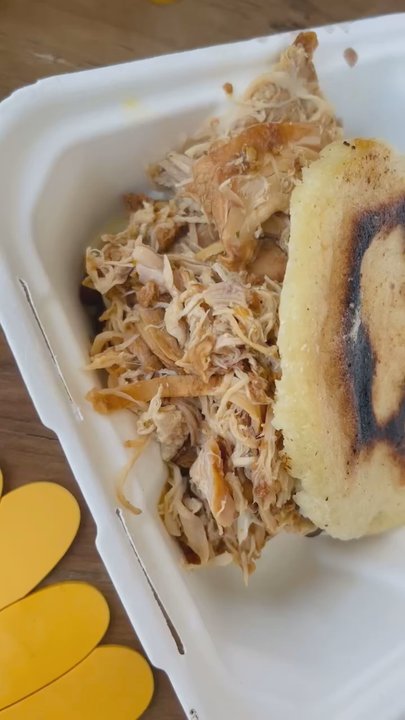 The Green Bowl Cafe - The best arepa I've ever had, The The Artist Arepa! Here you can also the Salmon BLT, Yuca Fries, and the Shredded Beef Empanada! - Cafes Near Me - Wappingers Falls, New York