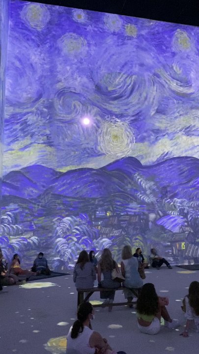Van Gogh: The Immersive Experience - Immersive room @tiffhuangry - Art Museums Near Me - Doraville, Georgia