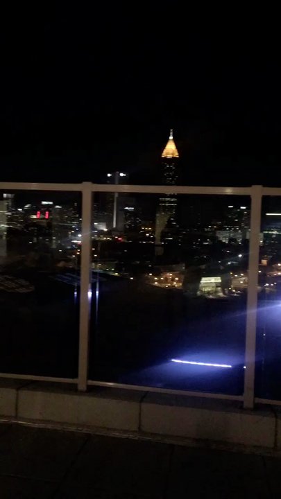 Ventanas - Night view from the roof top patio area - Venues & Event Spaces Near Me - Atlanta, Georgia