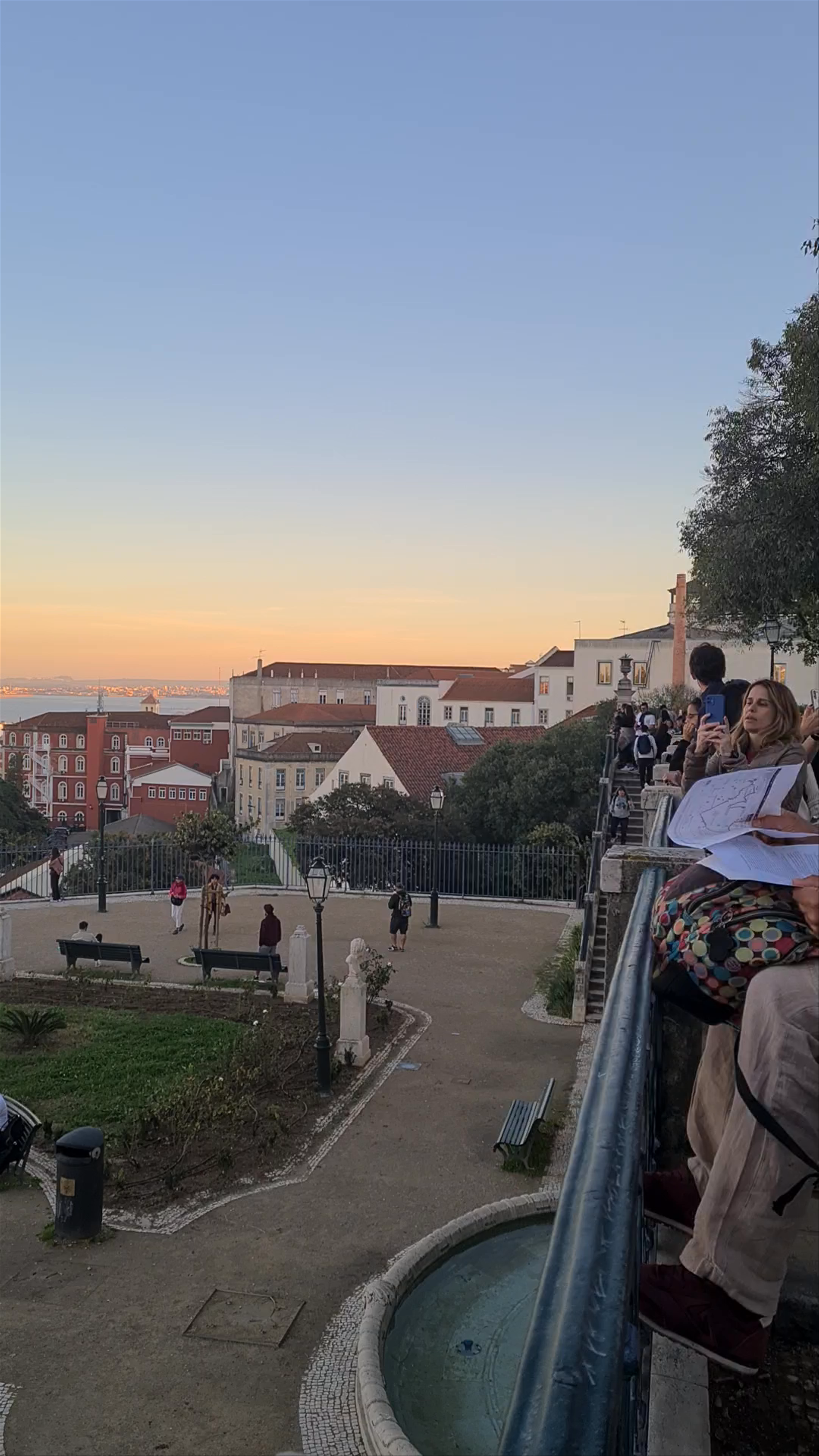 Sunset Serenity at Miradouro de São Pedro de Alcântara, Lisbon
