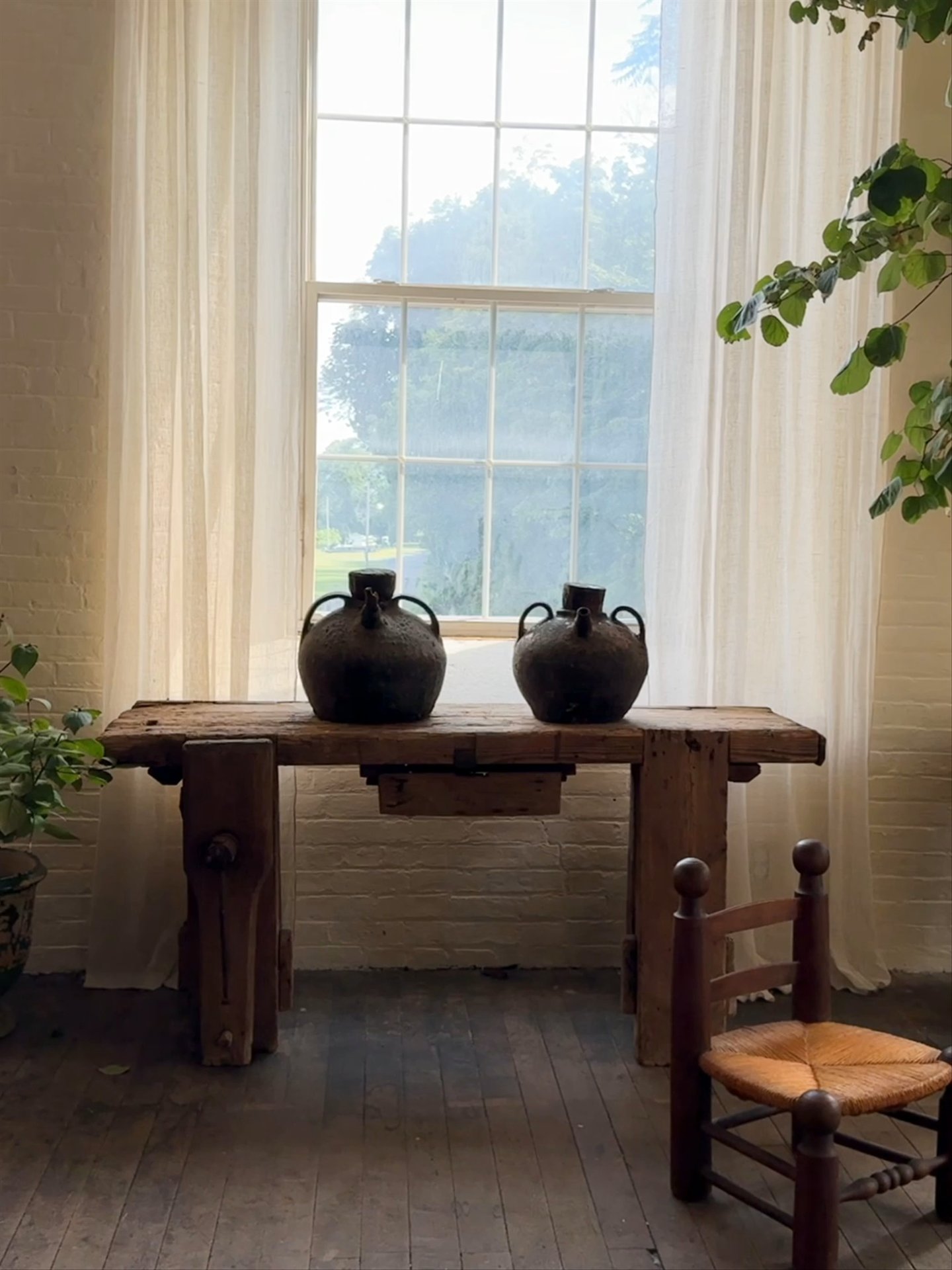 Antique French Workbench