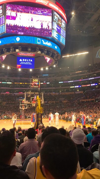 Staples - Lakers Vs Pistons - Printing Services Near Me - Los Angeles, California