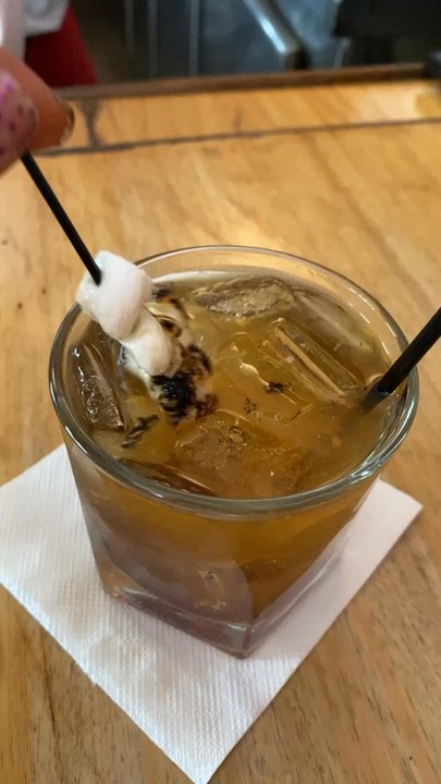 Balloons Restaurant - Campfire Cocktail - Italian Near Me - Auburn, New York