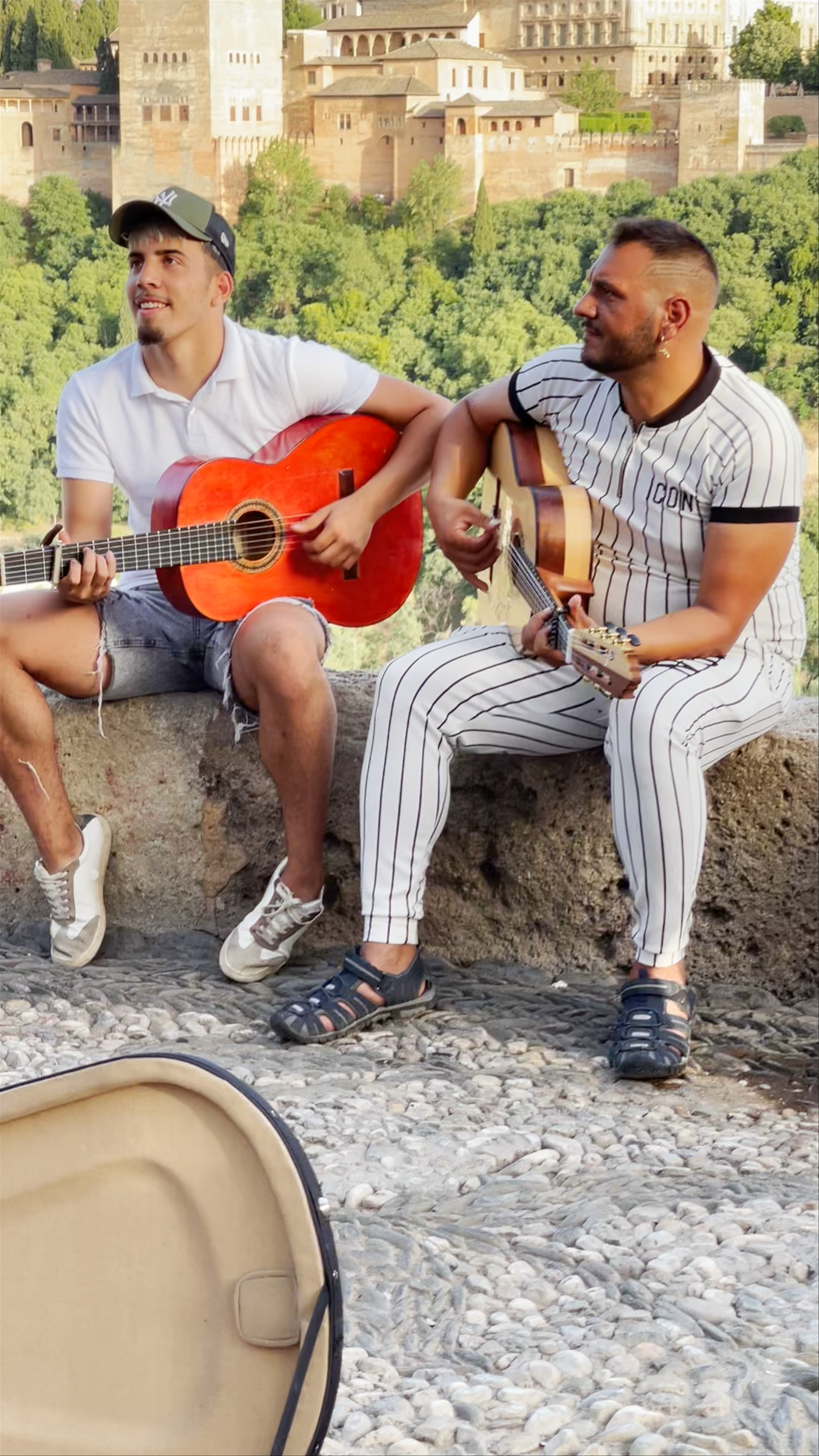 Sunset Guitar Jam at Mirador de San Nicolás, Granada