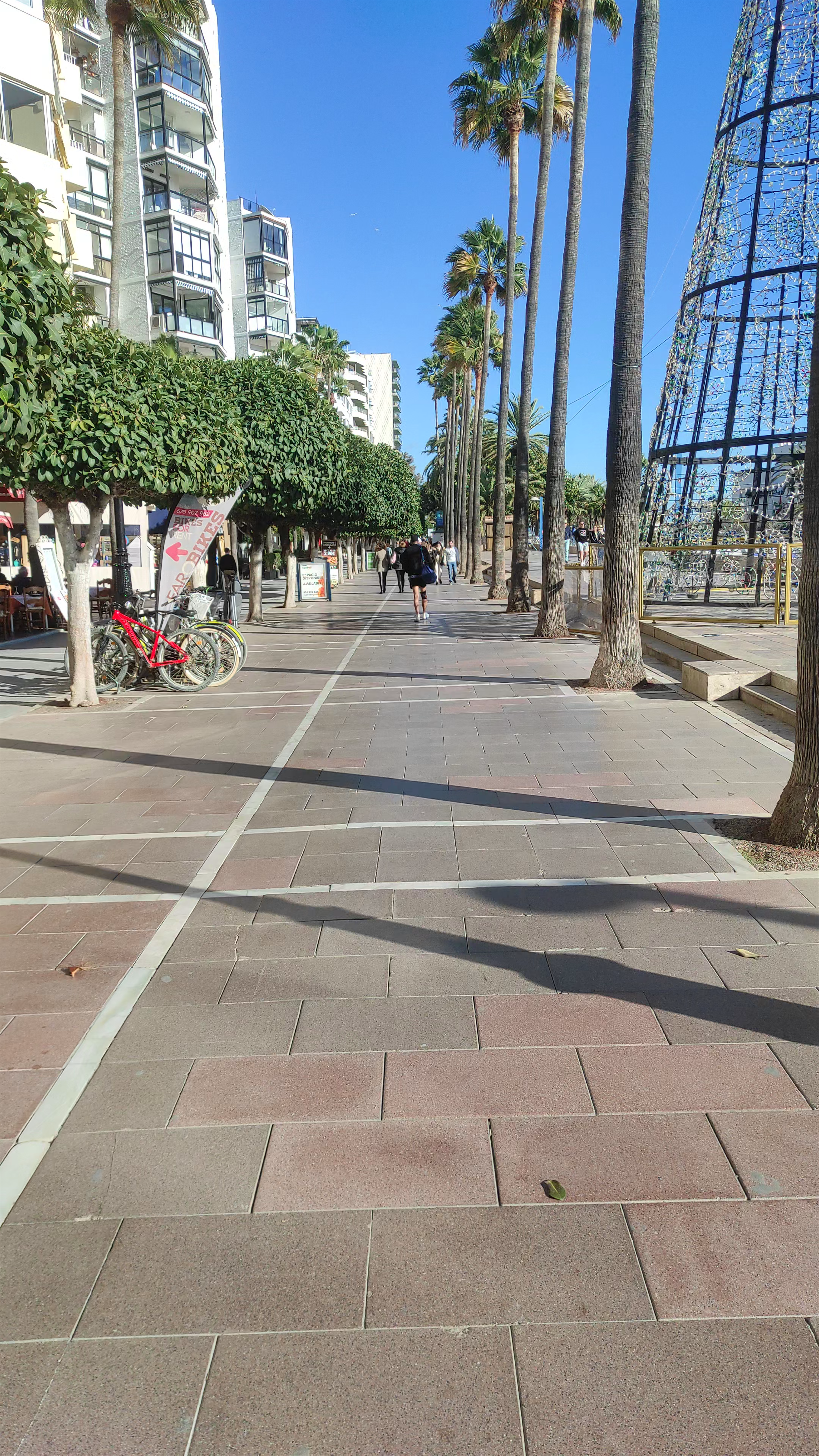 Sunny Stroll Along Avenida Duque de Ahumada, Marbella
