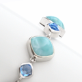 Larimar Blue stone bracelet