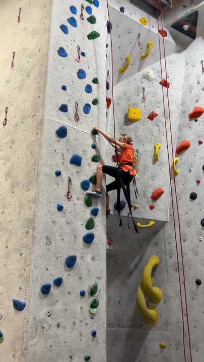 Alpha School - Foothill Ranch - Rock Climbing Workshop at a nearby climbing gym, focused on teaching the kids to cultivate grit and problem-solving - Private Schools Near Me - Foothill Ranch, California