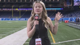 Vertical video: MHSAA Football Finals End of Game Sideline Report
