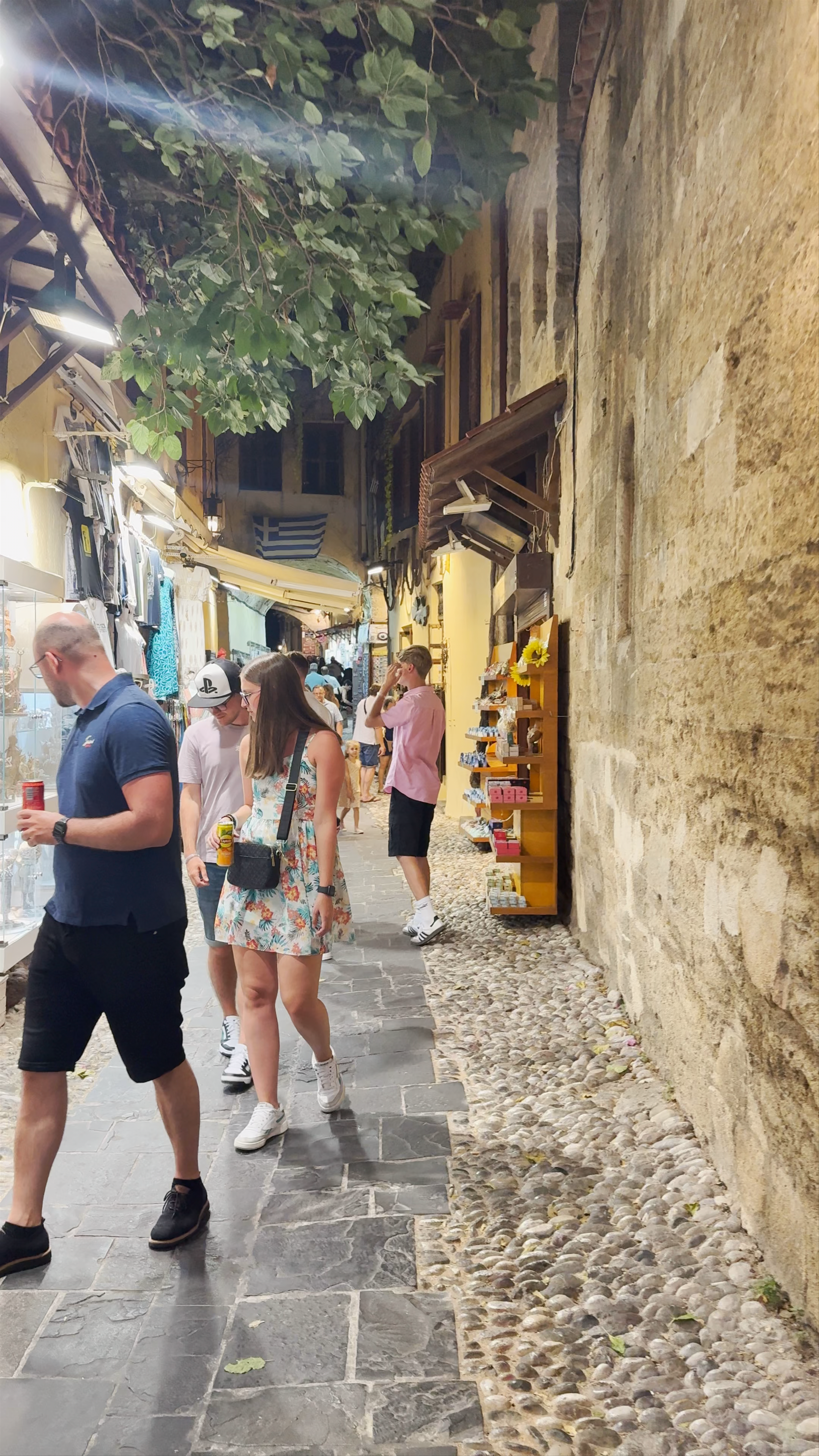 Romantic Evening Stroll Through the Medieval City of Rhodes