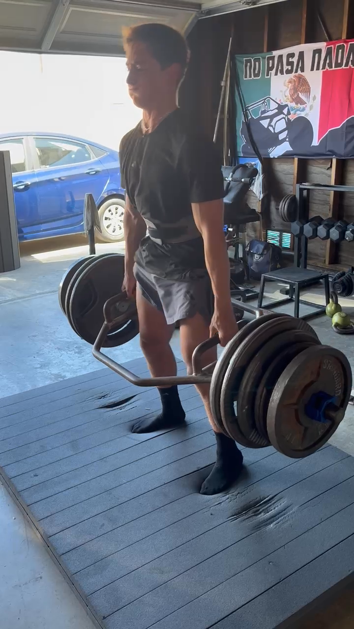 490lbs Lift - with more in the tank . . .