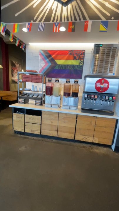 MOD Pizza - Quick Look inside of mod. Taken care of right away no line. Employees were prepping everything for the day. - Fast Food Near Me - Greenfield, Wisconsin