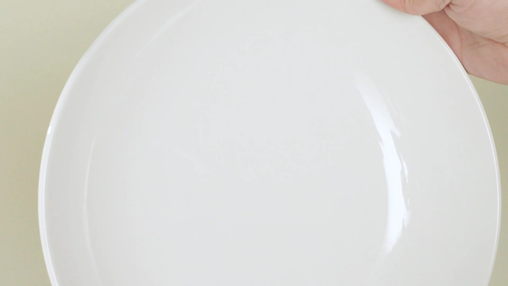 GUNIA graphic-print ceramic plate - White